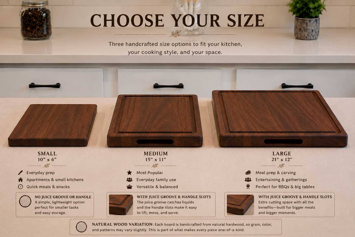 Craft Your Own Walnut Edge Grain Cutting Board