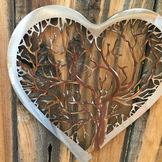Tree Heart Sign