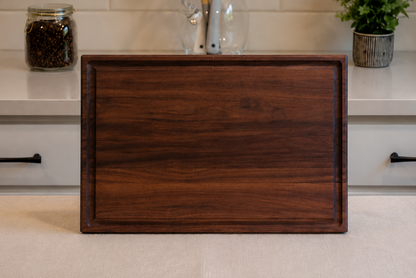 Craft Your Own Walnut Edge Grain Cutting Board