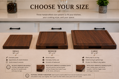 Craft Your Own Walnut Edge Grain Cutting Board