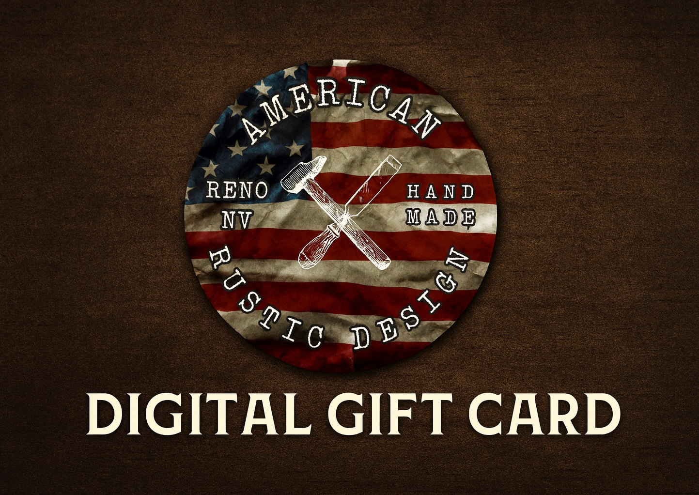 American Rustic Design Gift Card