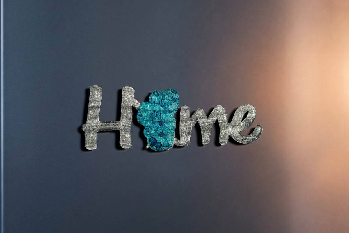 Handcrafted Rustic Metal Fridge Magnets