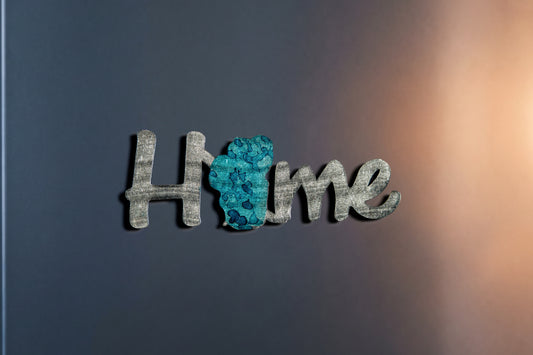 Handcrafted Rustic Metal Fridge Magnets