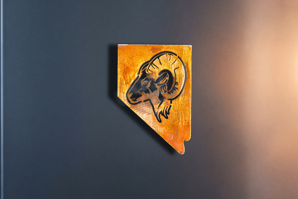 Handcrafted Rustic Metal Fridge Magnets