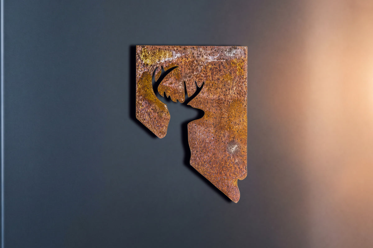 Handcrafted Rustic Metal Fridge Magnets