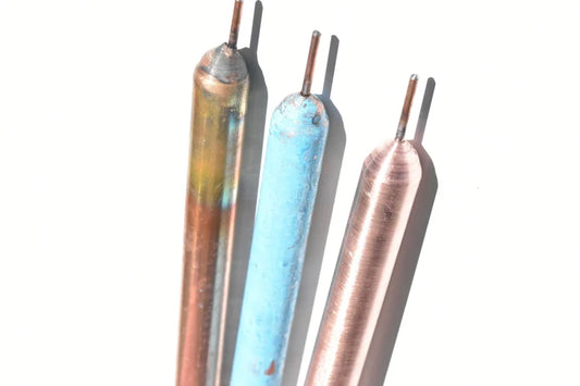 Copper Cattail Wind Chime