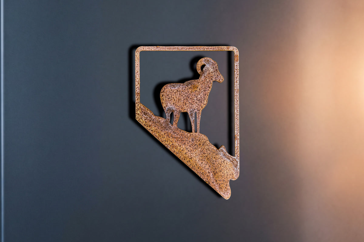Handcrafted Rustic Metal Fridge Magnets