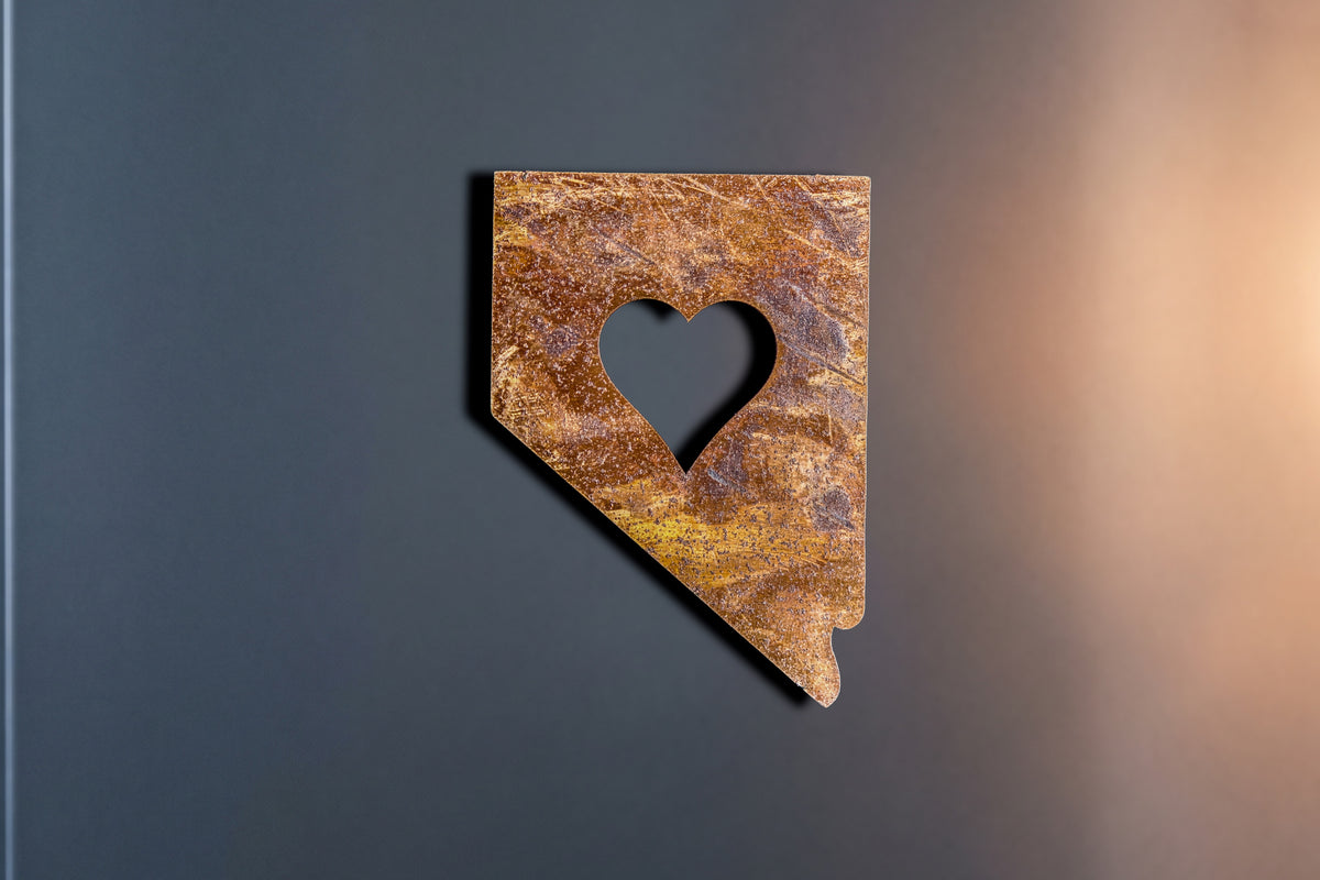 Handcrafted Rustic Metal Fridge Magnets